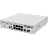 MikroTik - Cloud Router Switch - 310-8G+2S+IN - Zwart - Materiaal: Kunststof