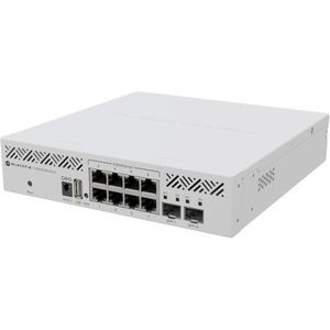 MikroTik - Cloud Router Switch - 310-8G+2S+IN - Zwart - Materiaal: Kunststof