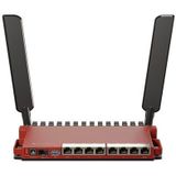 MikroTik - L009UiGS-2HaxD - Router - Zwart - Duocore 800MHz - 512MB RAM - 8 Gbit LAN