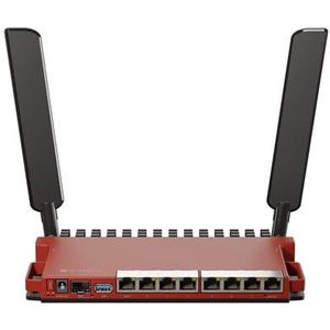 MikroTik - L009UiGS-2HaxD - Router - Zwart - Duocore 800MHz - 512MB RAM - 8 Gbit LAN