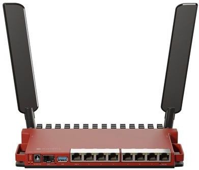 MikroTik - L009UiGS-2HaxD - Router - Zwart - Duocore 800MHz - 512MB RAM - 8 Gbit LAN