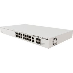 MikroTik - CRS320-8P-8B-4S+RM - Netwerkschakelaar - Wit - 18 Poorten