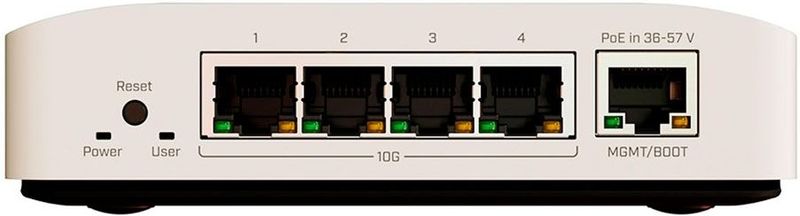 Mikrotik - 4x10gbe 1xgbe Switch - Zwart - Netwerkapparatuur