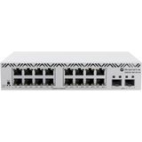 Mikrotik - Css318-16g-2s+in - Switch - Zwart - 16x GbE - 2x SFP+