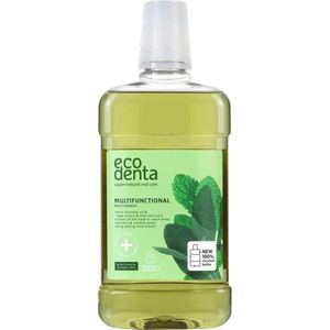 Ecodenta Mondwater Multifunctional Salie Aloë Vera & Muntolie 500 ml