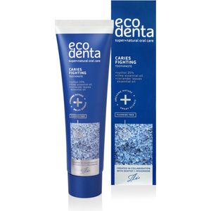Ecodenta - Tandpasta tegen Caries - Tandpasta - Met Xylitol en Essentiële Oliën