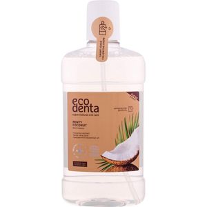 Ecodenta - Mondwater Munt Kokos - Mondwater - Munt - Kokos Extract - Aloë Vera Sap