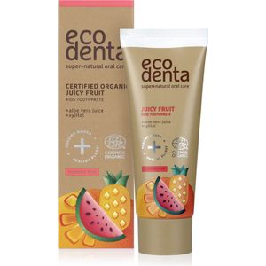 Ecodenta Tandpasta Organic Kids Sappig Fruit 75 ml