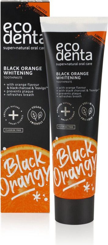 Ecodenta Tandpasta Black Orange Whitening 100 ml