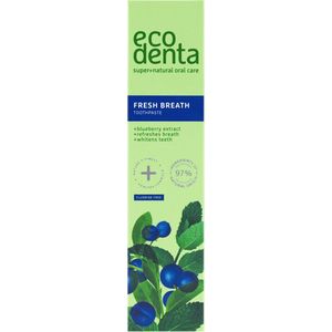 Ecodenta - Fresh Breath - Tandpasta - Bosbes - Munt - Zonder Fluoride