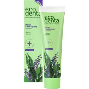 Ecodenta - Green Multifunctional Tandpasta - 100 ml - Fluoride - Tandbescherming