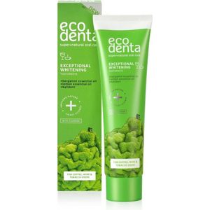 Ecodenta - Exceptional Whitening - Tandpasta - Natuurlijke Ingrediënten - Citroensmaak