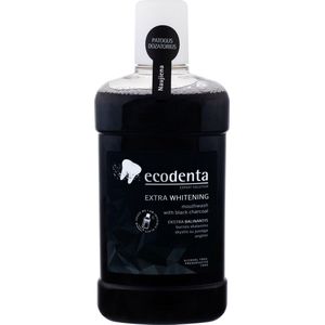 Ecodenta - Mondwater Whitening - Houtskool - Pepermuntolie - Alcoholvrij