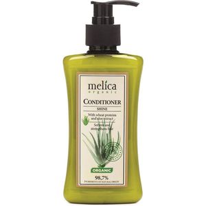 MELICA ORGANIC GLANS CARE 98,7% Natuurlijke Proteïne CONDITIONER-BALSEM met TARWE-EIWITTEN en ALOE VERA EXTRACT Zonder Parabenen, SLS 300ml