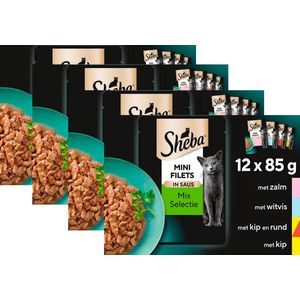 Sheba Sauce collection vis selectie in saus bestellen | Albert Heijn