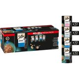 Sheba Kattenvoer - Sauce Collection - Vis Selectie - 40x85g Mega-Pack