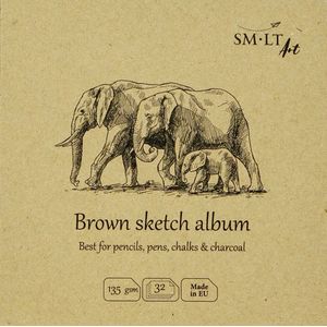 Smlt Brown sketch album 14x14