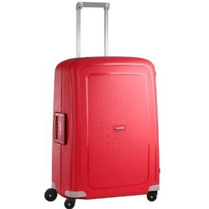 Samsonite S'Cure, spinner handbagage, Rood (Crimson Rood), M (69 cm - 79 L)