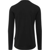 Merinowol - Aero Long Sleeve Shirt - Heren - Black - 100% Merinowol