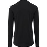 Merinowol - Aero Long Sleeve Shirt - Heren - Black - 100% Merinowol