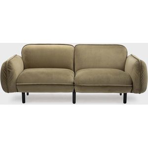 EMKO Bean Sofa 2-Seater / Green / Velour fabric