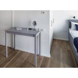 House of Woods - Bureau Vesa - Donkergrijs - Hout - 75 cm x 38 cm x 75 cm