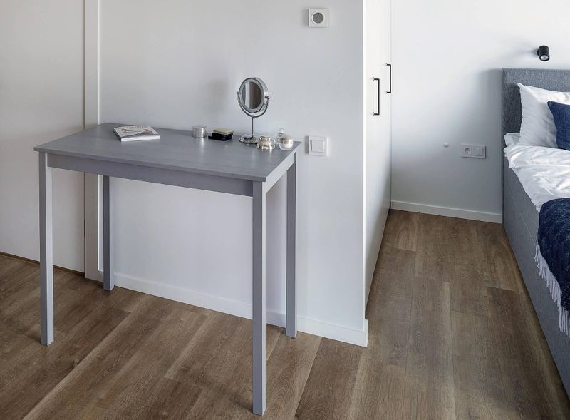 House of Woods - Bureau Vesa - Donkergrijs - Hout - 75 cm x 38 cm x 75 cm