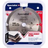 Specialist+ etc. disc fiber. voor cement, 4T 165 x 20 mm