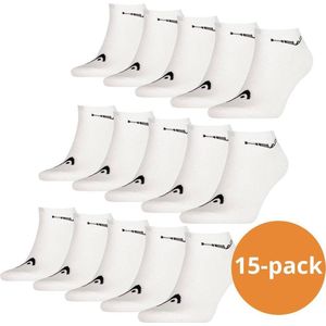 Head Sokken Sneaker 15-pack Wit