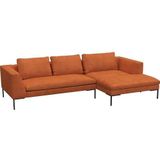 FLEXLUX Ecksofa »Loano, toller Sitzkomfort, L-Form«, modernes Sofa, frei im Raum stellbar, lose Kissen, Kaltschaum im Sitz