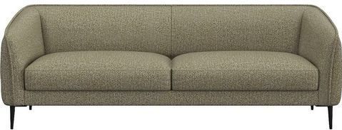 FLEXLUX 3-Sitzer "Belle Designsofa, Couch, bequem durch Kaltschaum im Sitz", Skandinavisches Design, In hochwertiger Verarbeitung