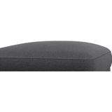 FLEXLUX Pouf "Belle Polsterhocker, Sitzhocker,", Skandinavisches Design, In hochwertiger Verarbeitung