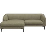 FLEXLUX Ecksofa »Belle Designsofa, bequem durch Kaltschaum im Sitz, L-Form«, Skandinavisches Design, In hochwertiger Verarbeitung, B/T 218/149 cm