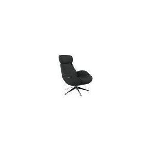 FLEXLUX Relaxfauteuil Relaxchairs Elegant Premium comfort, rug- en hoofdeindeverstelling, draaibaar, voet van aluminium