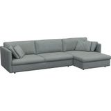 FLEXLUX Ecksofa »Lovane«, Weich & anschmiegsam, große Sitztiefe auf Kaltschaum, Dekokissen inkl.
