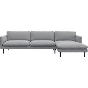 FLEXLUX Ecksofa »Bolzano, elegant und bequem, L-Form«, Sitzaufbau mit Kaltschaum & Stahl-Wellen, loose Sitz -& Rückenkissen