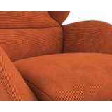 FLEXLUX Ohrensessel "Adria Designsessel, Loungesessel,", Stil & Komfort, organische Form, Fuß Holz schwarz