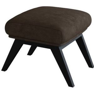 FLEXLUX Polsterhocker »Adria«, Fuß schwarz, Fußhocker für Ohrensessel
