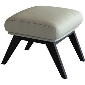 FLEXLUX Polsterhocker »Adria«, Fuß schwarz, Fußhocker für Ohrensessel