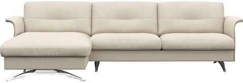 FLEXLUX Ecksofa »Glow bequem und komfortabel durch hochwertigen Sitzaufbau, L-Form«, Modernes skandinavisches Design