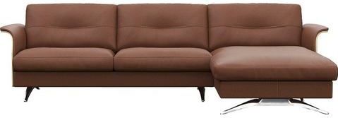 FLEXLUX Ecksofa "Glow, super bequem durch hochwertigem Sitzaufbau mit Federkern, L-Form", Modernes skandinavisches Design