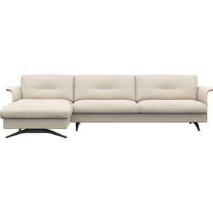 FLEXLUX Ecksofa »Glow, super bequem durch hochwertigem Sitzaufbau mit Federkern, L-Form«, Modernes skandinavisches Design