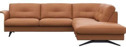 FLEXLUX Ecksofa "Glow bequem und komfortabel durch hochwertigen Sitzaufbau, L-Form", Skandinavisches Design, In hochwertiger Verarbeitung