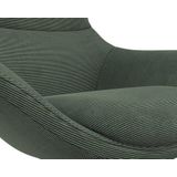 FLEXLUX Ohrensessel "Stilo Relaxsessel, TV-Sessel", Solitär, Stil-Ikone, drehbar, Fuß schwarz