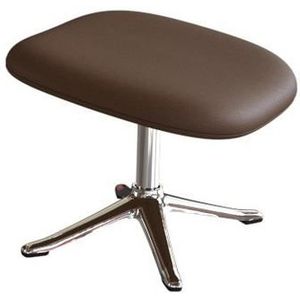 FLEXLUX Polsterhocker »Stilo Fußstütze, für Beinauflage zur besseren Entspannung,«, Fuß Aluminium, Fußhocker für Drehsessel