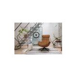 FLEXLUX Relaxsessel »Relaxchairs Elegant«, Premium Komfort, Rücken- & Kopfteilverstellung, drehbar, Fuß schwarz