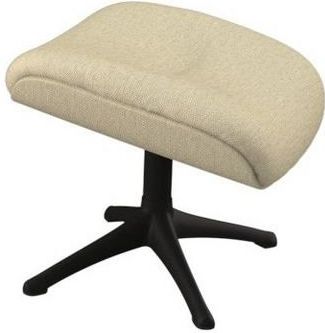 FLEXLUX Fußhocker "Elegant", für Beinauflage zur besseren Entspannung, Fuß schwarz