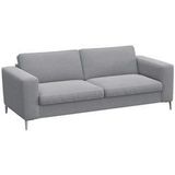 FLEXLUX 2,5-Sitzer "Fiore, super Sitzkomfort durch Kaltschaum im Sitz,", breite Armlehnen, Füße Alu