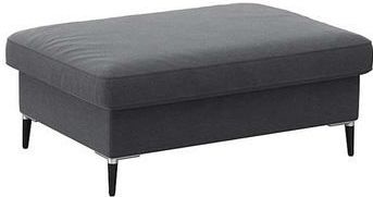 FLEXLUX Pouf "Fiore", Kaltschaum, Füße Alu+schwarz
