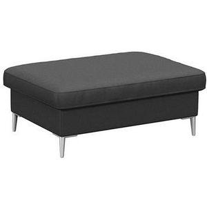 Poef - Deep Black - 97 cm Breedte - 110 kg Draagvermogen